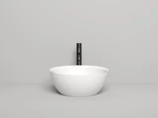 Накладная раковина Salini Alda 02 S-Stone 1102210M 43см белый матовый